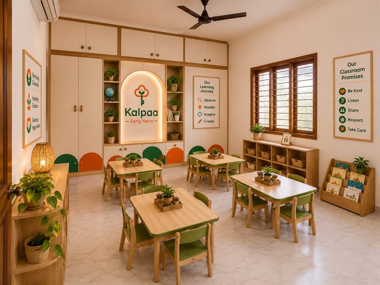 Spacious infrastructure at Kalpaa